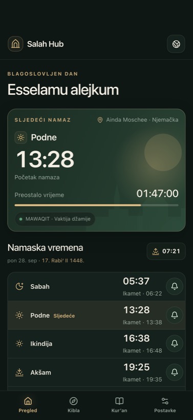 Vaktija džamije s ikametom