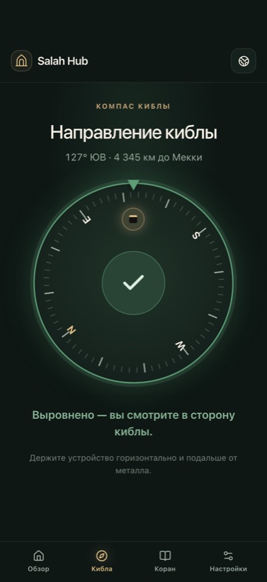 Компас киблы